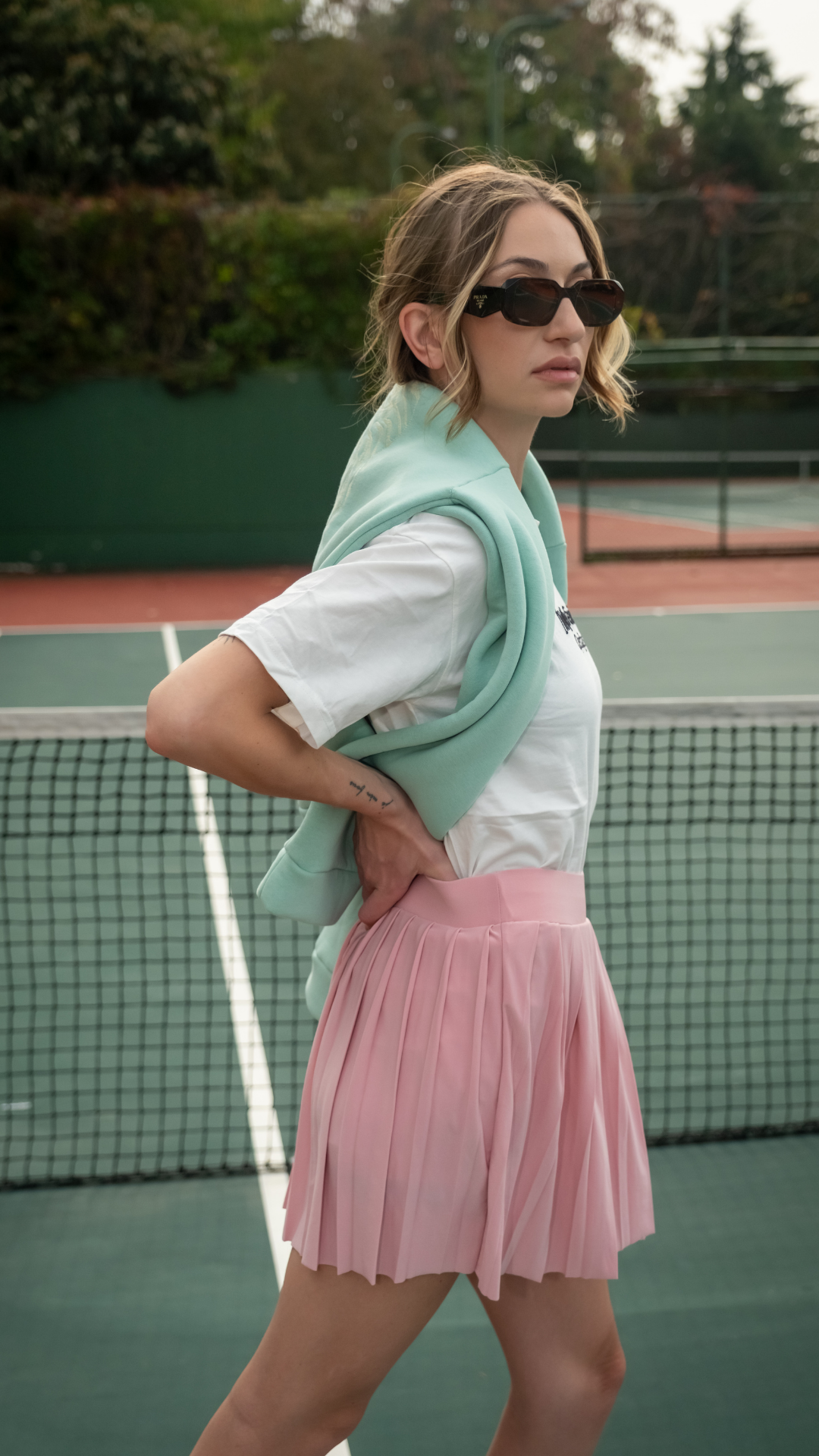 Pink Tennis Skirt 