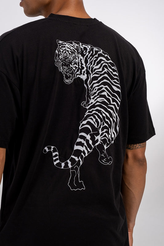 Tiger Black Tshirt 