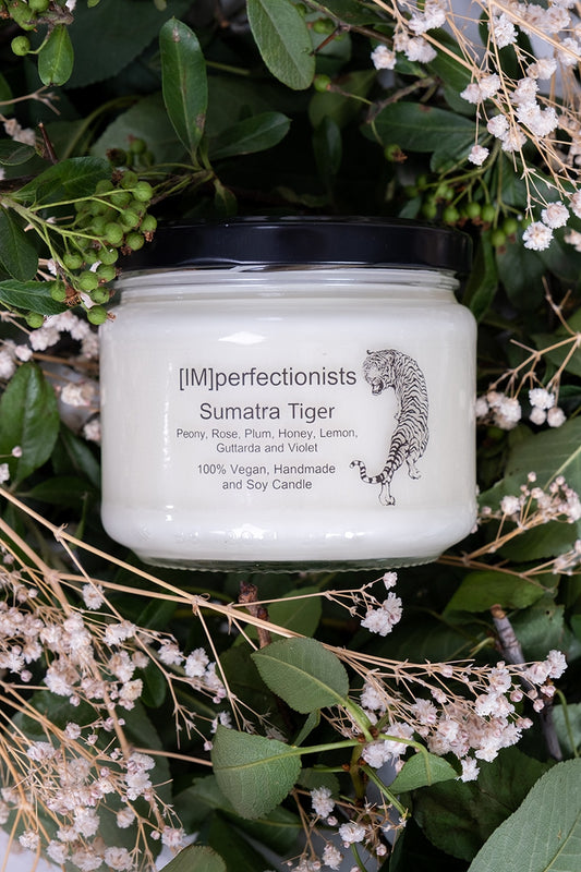 Candle Transforming into Sumatran Tiger Hand Cream 